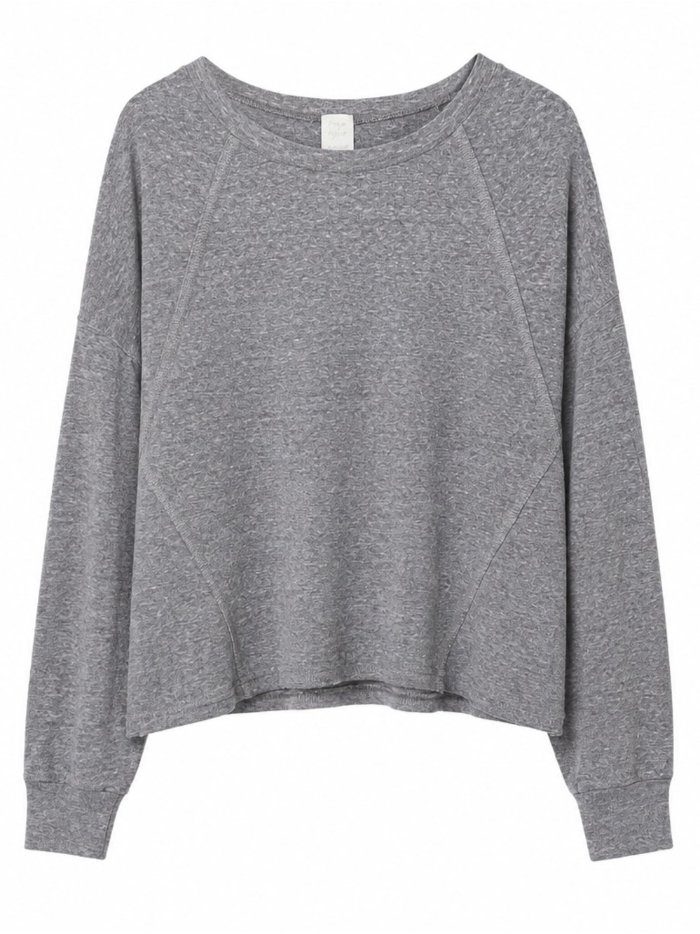 Roan + Ryan Heather Gray Long Sleeve Top – Size Medium